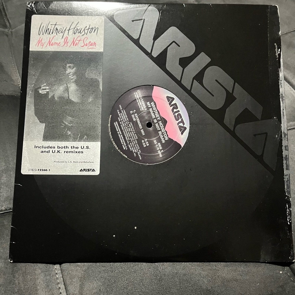 Whitney Houston Vinyl Record